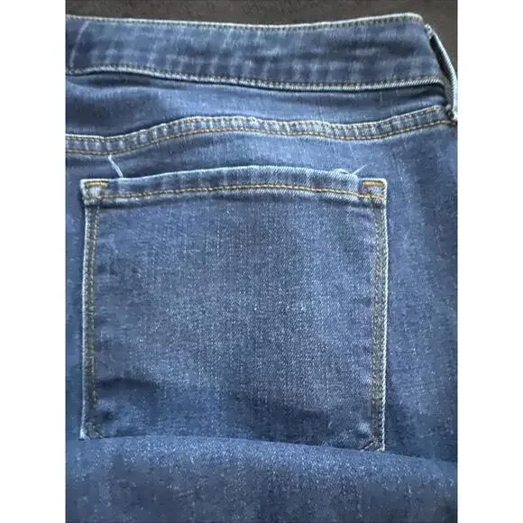 Old Navy Pop Icon Skinny Jeans Womens Sz 14 Blue Light Wash Denim‎ Stretch - Picture 14 of 14